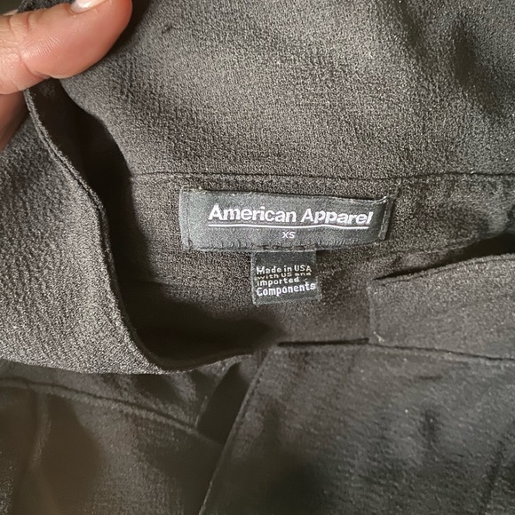 Black lightweight American Apparel blazer - Picture 4 of 4